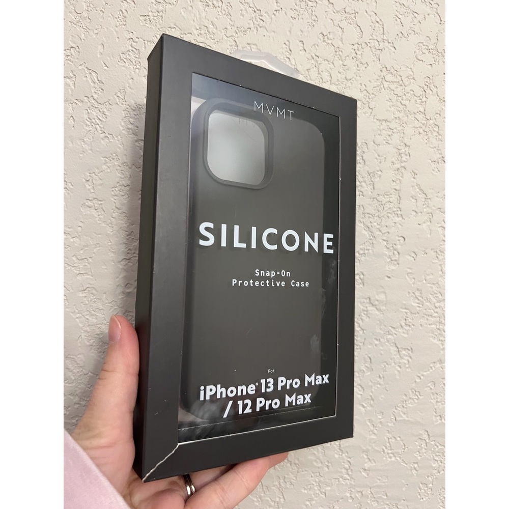 NIB MVMT IPhone 13 pro max & 12 pro max silicone protective phone case